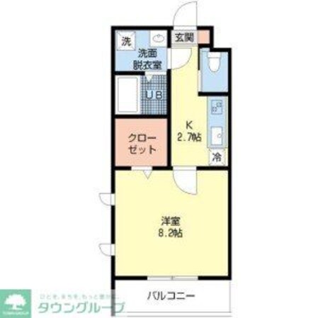 ZAFFIRO(サフィーロ)の物件間取画像